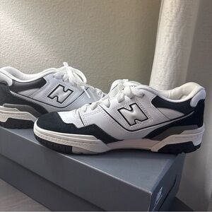 White and Black Sneakers